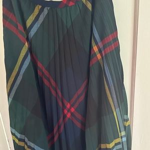 Ralph Lauren Plaid Maxi Skirt